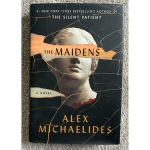The Maidens by Alex Michaelides - Black and Gold Hardcover